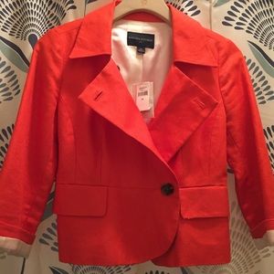 Banana Republic Poppy Linen Jacket Sz XS